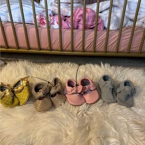 4 pairs Freshly Picked moccs